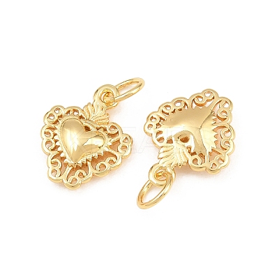 Brass Charms KK-H292-57A-G-1
