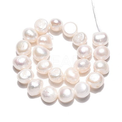 Natural Cultured Freshwater Pearl Beads Strands PEAR-N027-05B-1