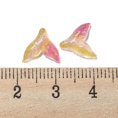 Luminous Transparent Resin Decoden Cabochons RESI-D013-16B-1