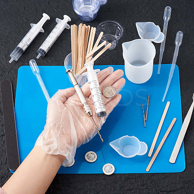 DIY Epoxy Resin Jewelry Kit DIY-TA0002-82-1