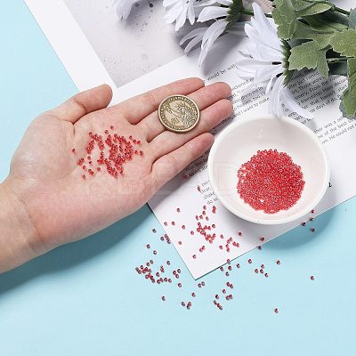 FGB 200G 8 Colors 12/0 Grade A Round Glass Seed Beads SEED-JP0010-02-2mm-1