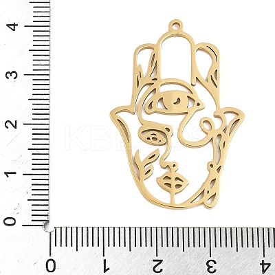 304 Stainless Steel Pendants LS-STAS-G355-01G-1