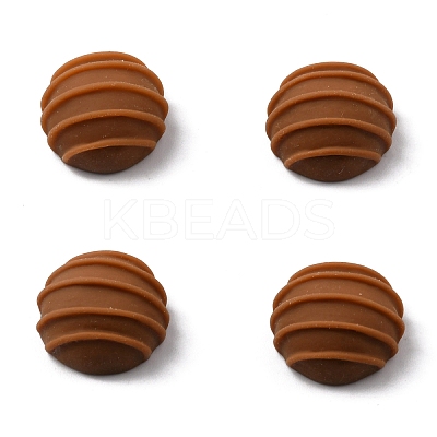 Imitation Food Resin Cabochons RESI-WH0035-18C-A01-1