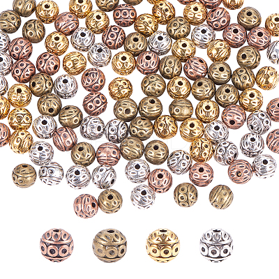 Tibetan Style Zinc Alloy Beads PALLOY-PH0013-28-FF-WH-1