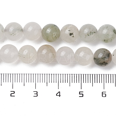 Natural Tianshan Cui Quartzite Beads Strands G-C102-B02-02-1
