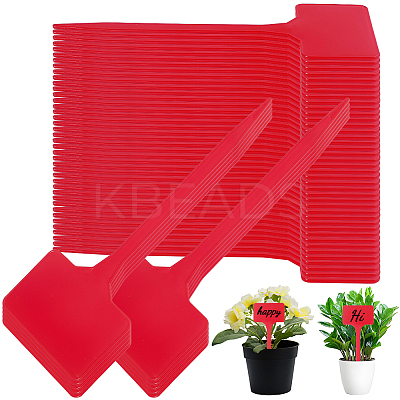 50Pcs Plastic Plant Labels FIND-SP0005-64C-1