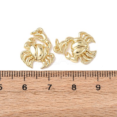 Brass Pendants KK-C143-46G-G02-1