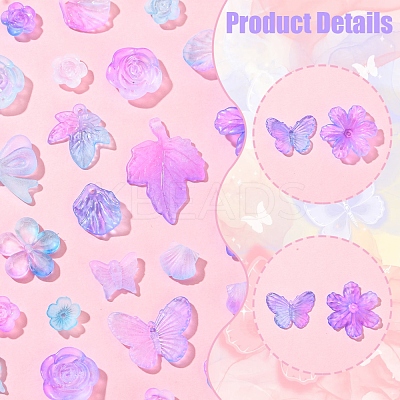 60G Transparent Acrylic Beads OACR-FS0001-90B-1