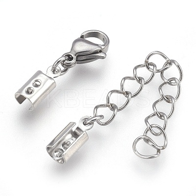 Tarnish Resistant 304 Stainless Steel Chain Extender LS-STAS-P207-01P-A-1