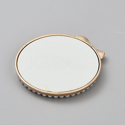 Alloy Rhinestones & Glass Makeup Mirror for Phone Cases Phone DIY-WH20050-12A-01-1