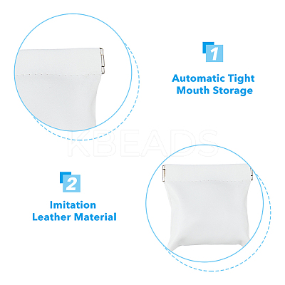 PU Leather  Waterproof Shrapnel Makeup Bags ABAG-WH0045-06B-1