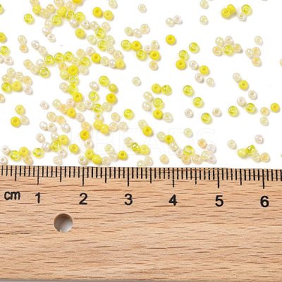 Opaque Colours Luster 12/0 Glass Seed Beads SEED-A030-09C-1