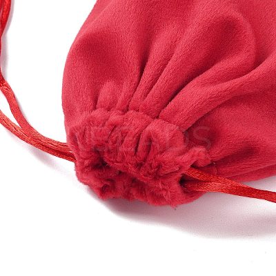Velvet Jewelry Drawstring Storage Pouches ABAG-P013-02C-1