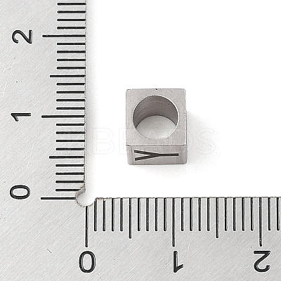 Tarnish Resistant 201 Stainless Steel European Beads LS-STAS-M058-01Y-P-1