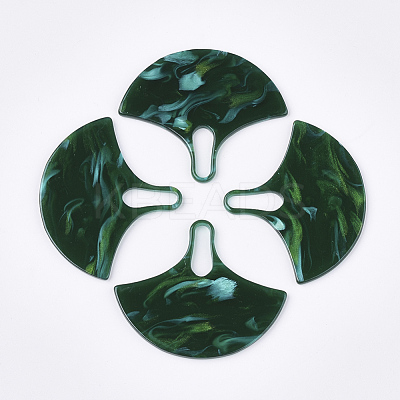Cellulose Acetate(Resin) Pendants X-KY-S158-53D-1