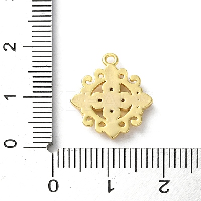 Brass Micro Pave Cubic Zirconia Pendants LS-KK-S513-06B-G-1