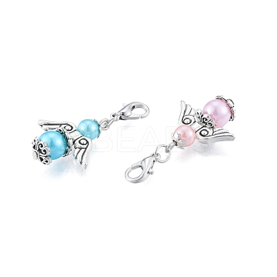 Alloy Angel Pendant Decoration KEYC-B014-04-1