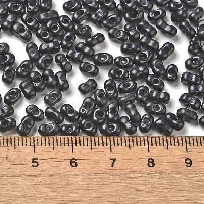 Baking Paint Glass Seed Beads SEED-K009-01A-02-1