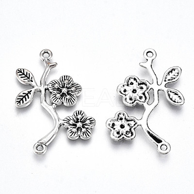 Tibetan Style Alloy Links/Connector X-TIBE-S323-096AS-RS-1