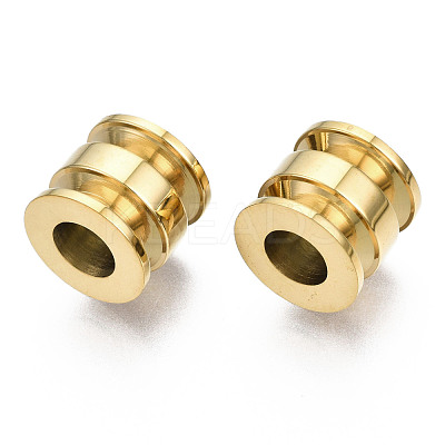 316 Surgical Stainless Steel European Beads STAS-N097-067LG-1