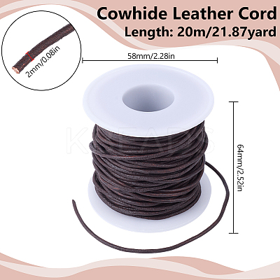 20M Cowhide Leather Cord WL-SC0001-06A-1