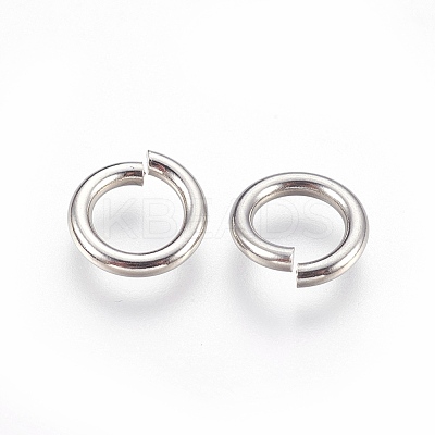Tarnish Resistant 304 Stainless Steel Saw Cut Open Jump Rings STAS-P212-25P-22-1