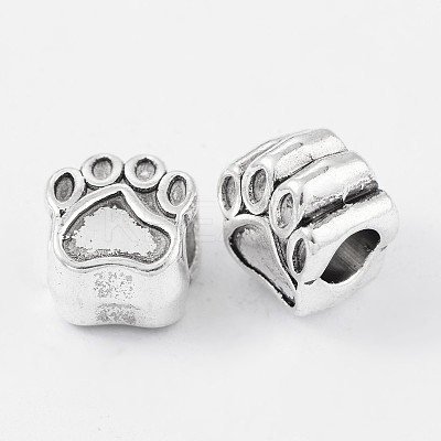 Tibetan Style European Beads LS-X-MPDL-6160-AS-NR-1