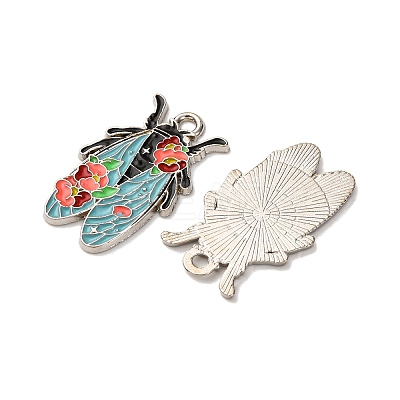 Alloy Enamel Pendants FIND-H051-01C-P-1