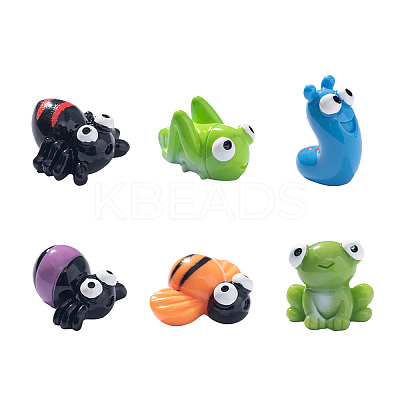 Opaque 
Resin Insect Display Decoration DJEW-N004-16-1