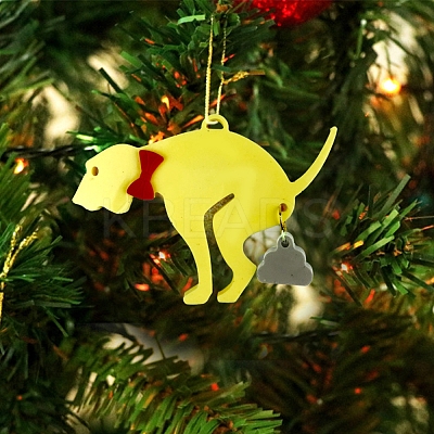 DIY Christmas Theme Pendant Food Grade Silicone Molds XMAS-PW0001-013B-1