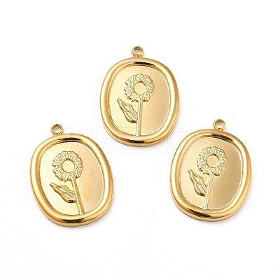 Ion Plating(IP) 304 Stainless Steel Pendants LS-STAS-H172-17G-1