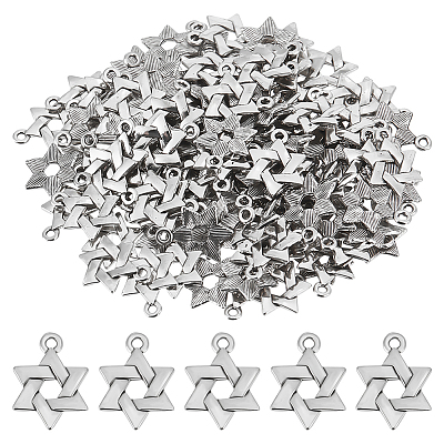 120Pcs Tibetan Style Alloy Pendants FIND-SC0008-41-1