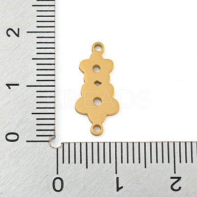 304 Stainless Steel Connector Charms STAS-Z076-21G-1