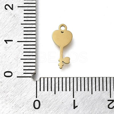 304 Stainless Steel Charms STAS-U041-07G-1