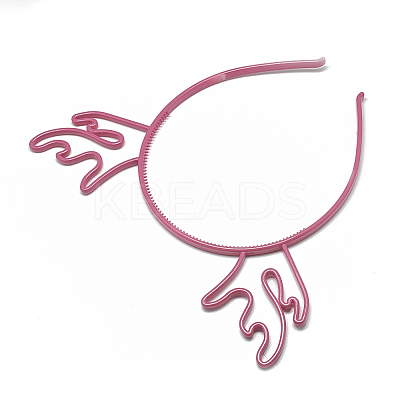 Plastic Hair Bands OHAR-T003-21-1