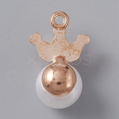 Resin Imitation Pearl Pendants LS-FIND-TAC0002-041D-1