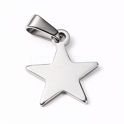 Tarnish Resistant 304 Stainless Steel Pendants STAS-I127-010P-1