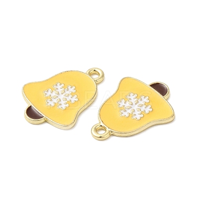 Christmas Alloy Enamel Pendants ENAM-D050-13H-01G-1