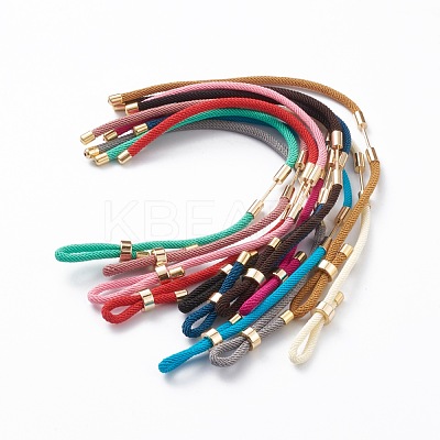 Braided Nylon Cord Bracelet Making MAK-A017-D02-1
