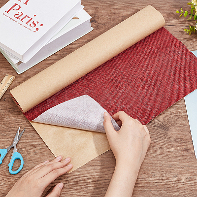 Self Adhesive Linen Fabric Patches AJEW-WH0270-16D-1