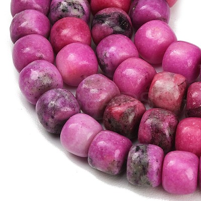 Dyed Natural White Jade Beads Strands GG-CBAA20A-01B-03-1