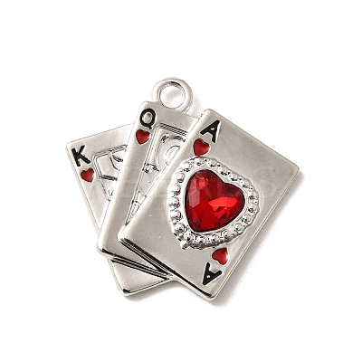 Alloy Enamel Pendants FIND-H015-14P-01-1