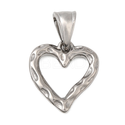 304 Stainless Steel Pendants STAS-B167-02P-1