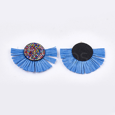 Raffia Tassel Big Pendant FIND-S309-01E-1