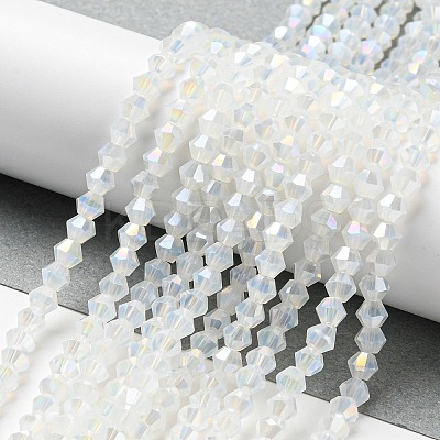Imitation Jade Electroplate Glass Beads Strands LS-EGLA-A039-J4mm-B05-1