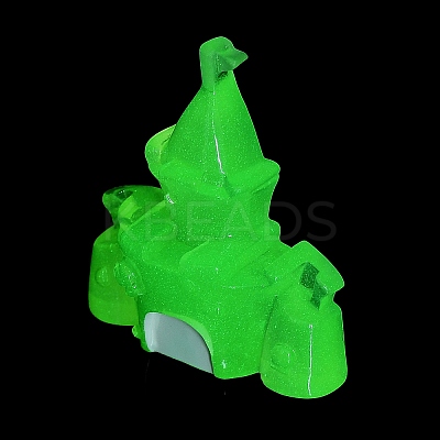 Luminous Resin Cabochons RESI-K028-01B-1
