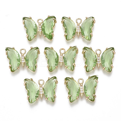Glass Pendants X-GLAA-T021-24C-1