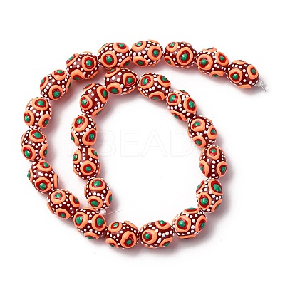 Glass Enamel Beads GLAA-C038-01-1