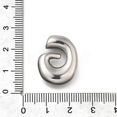 304 Stainless Steel Pendants STAS-S166-02P-07-1