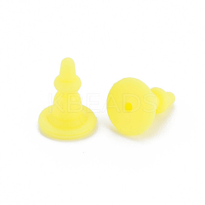 Silicone Ear Nuts SIL-N004-09-B04-1
